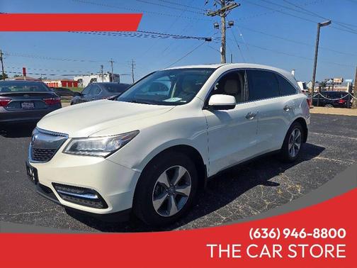 White Diamond Pearl 2016 Acura MDX 3.5L