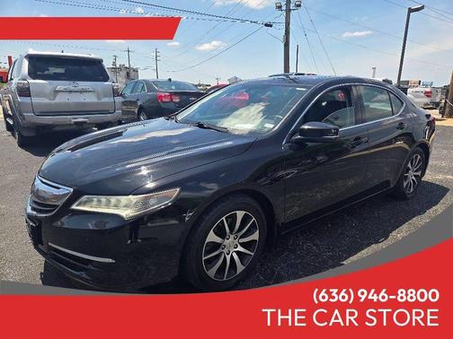 Crystal Black Pearl 2016 Acura TLX FWD