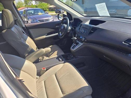 White Diamond Pearl 2013 Honda CR-V EX-L