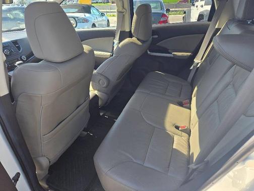 White Diamond Pearl 2013 Honda CR-V EX-L
