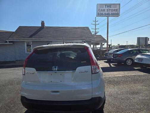 White Diamond Pearl 2013 Honda CR-V EX-L