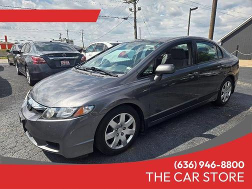 Urban Titanium Metallic 2009 Honda Civic LX