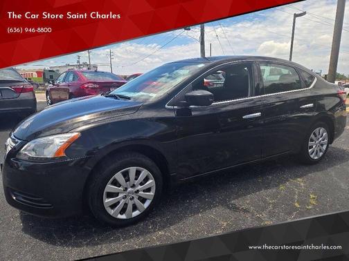 Super Black 2015 Nissan Sentra SV