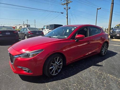 Soul Red Metallic 2018 Mazda Mazda3 Grand Touring