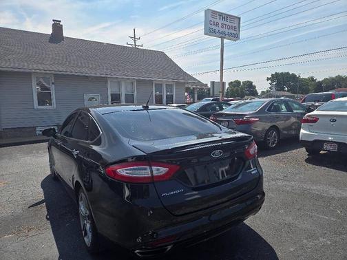 Tuxedo Black Metallic 2014 Ford Fusion Titanium