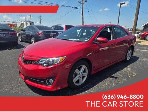Barcelona Red Metallic 2012 Toyota Camry SE