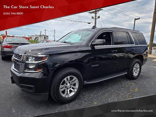 Black 2017 Chevrolet Tahoe LT