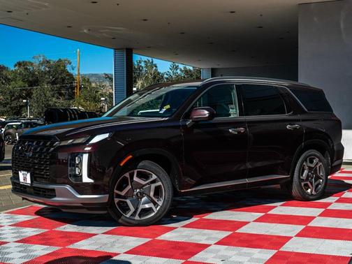 Burgundy 2024 Hyundai PALISADE SEL