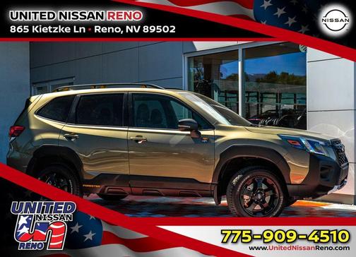 Autumn Green Metallic 2025 Subaru Forester Wilderness