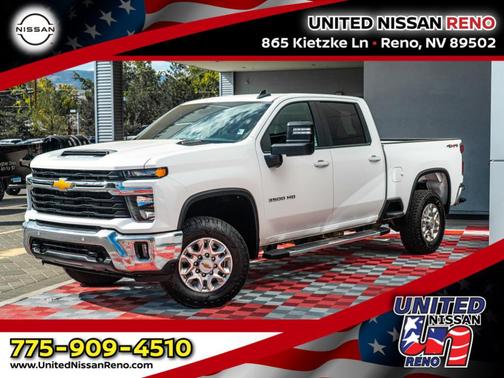 Summit White 2025 Chevrolet Silverado 3500 LT