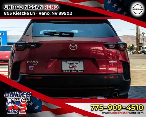 Soul Red Crystal Metallic 2025 Mazda CX-50 2.5 S Preferred Package