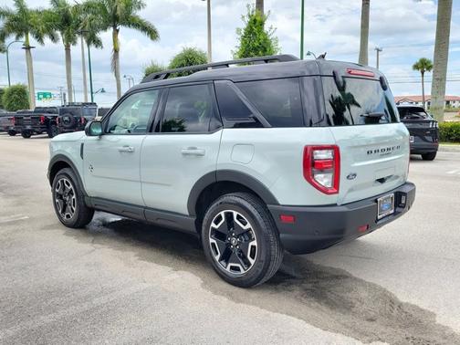 CACTUS GRAY 2024 Ford Bronco Sport OUTER BANKS
