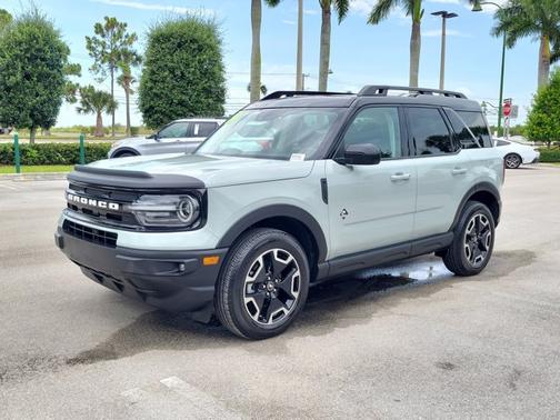 CACTUS GRAY 2024 Ford Bronco Sport OUTER BANKS