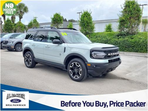 CACTUS GRAY 2024 Ford Bronco Sport OUTER BANKS