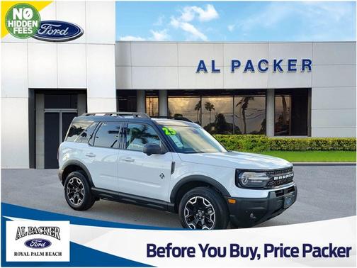 OXFORD WHITE 2025 Ford Bronco Sport OUTER BANKS