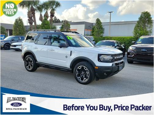 OXFORD WHITE 2025 Ford Bronco Sport OUTER BANKS