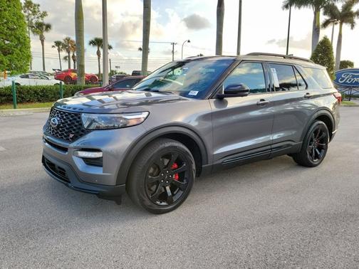CARBONIZED GRAY METALLIC 2022 Ford Explorer ST
