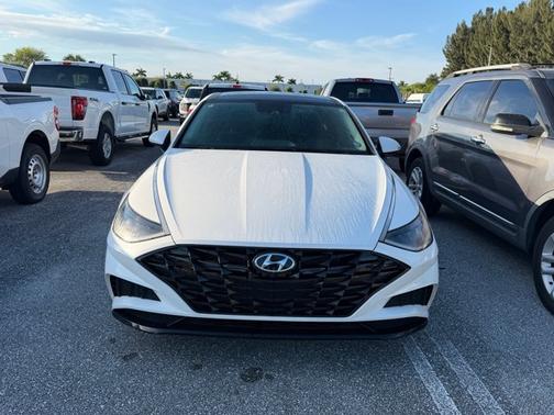 Quartz White 2021 Hyundai SONATA SEL