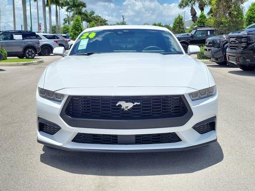 OXFORD WHITE 2024 Ford Mustang ECOBOOST