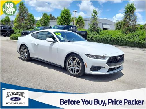 OXFORD WHITE 2024 Ford Mustang ECOBOOST