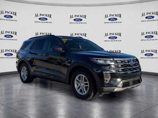 AGATE BLACK METALLIC 2026 Ford Explorer ACTIVE