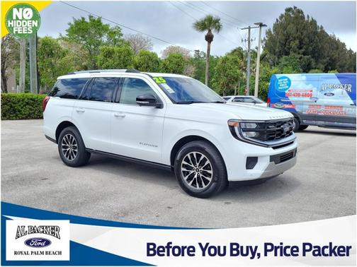 OXFORD WHITE 2025 Ford Expedition PLATINUM