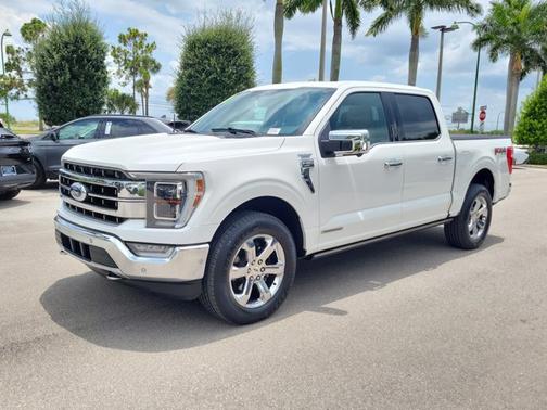 STAR WHITE METALLIC TRICOAT 2021 Ford F-150 LARIAT