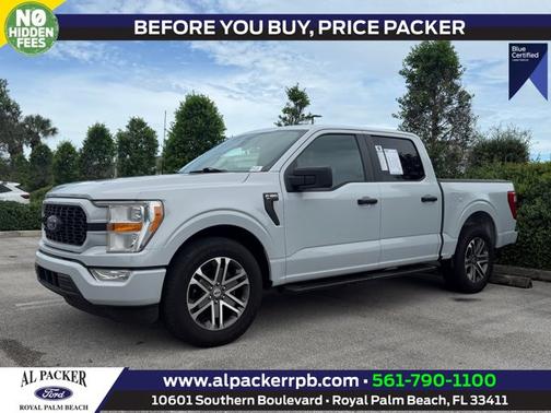 SPACE WHITE METALLIC 2022 Ford F-150 XL