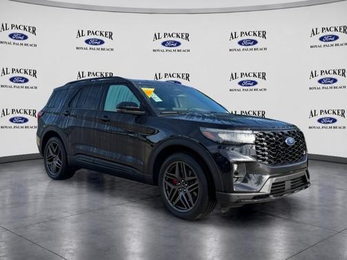AGATE BLACK METALLIC 2025 Ford Explorer ST