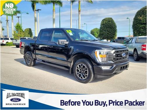AGATE BLACK METALLIC 2023 Ford F-150 XLT