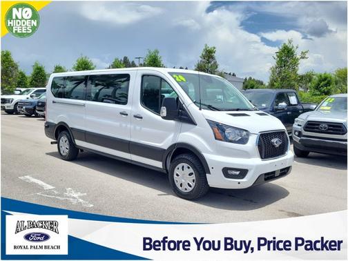 OXFORD WHITE 2024 Ford Transit-350 XLT