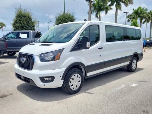 OXFORD WHITE 2024 Ford Transit-350 XLT
