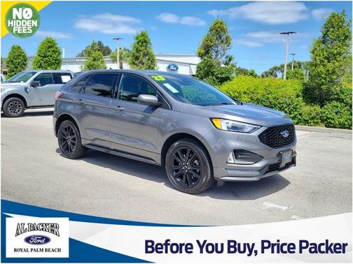 CARBONIZED GRAY 2023 Ford Edge ST LINE