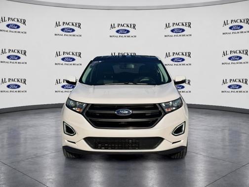 WHITE PLATINUM MET TRI-COAT 2017 Ford Edge SPORT