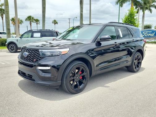 AGATE BLACK METALLIC 2024 Ford Explorer ST