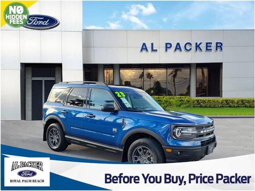 ATLAS BLUE METALLIC 2023 Ford Bronco Sport BIG BEND