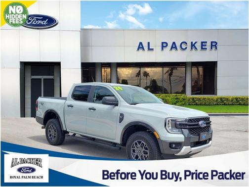 CACTUS GRAY 2024 Ford Ranger XLT