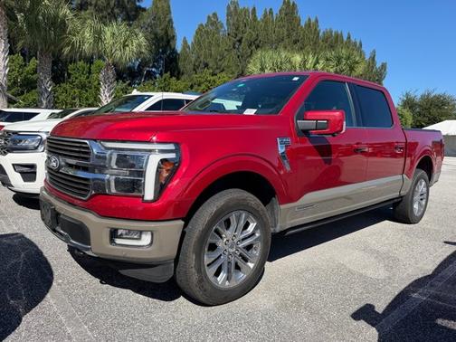 RAPID RED MET TINTED CC 2025 Ford F-150 KING RANCH