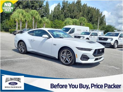 OXFORD WHITE 2025 Ford Mustang GT