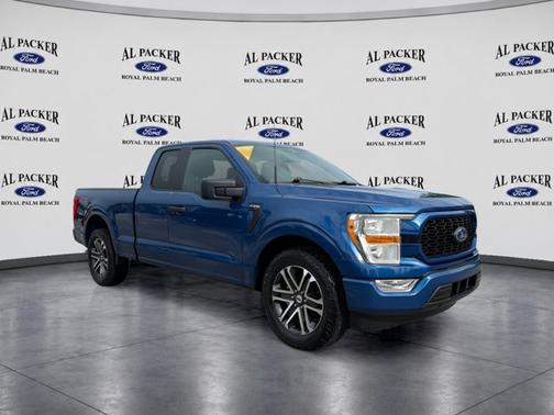 ATLAS BLUE METALLIC 2022 Ford F-150 XL