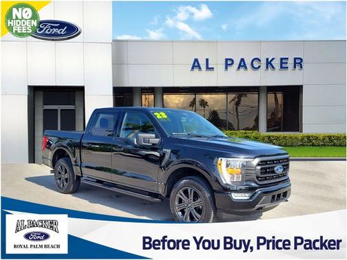 AGATE BLACK METALLIC 2023 Ford F-150 XLT