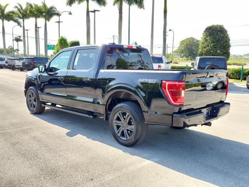 AGATE BLACK METALLIC 2023 Ford F-150 XLT