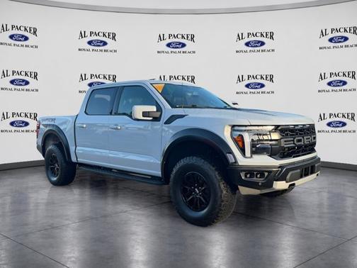 SPACE WHITE METALLIC 2025 Ford F-150 RAPTOR