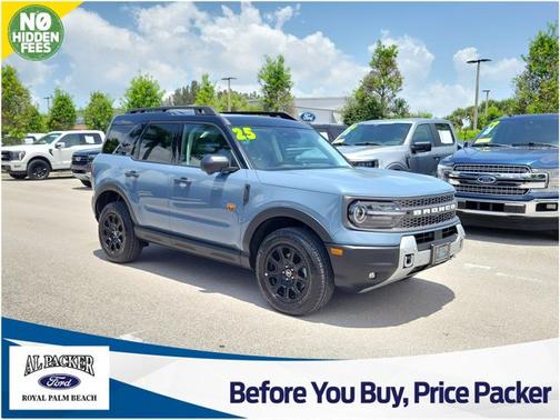 AZURE GRAY METALLIC TRI-COA 2025 Ford Bronco Sport BADLANDS