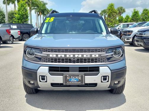 AZURE GRAY METALLIC TRI-COA 2025 Ford Bronco Sport BADLANDS