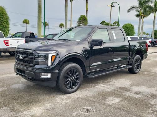 AGATE BLACK METALLIC 2024 Ford F-150 LARIAT