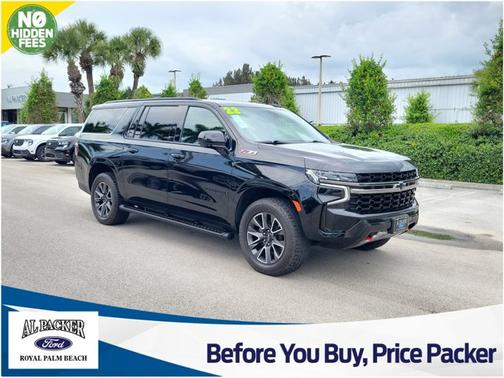 Black 2022 Chevrolet Suburban Z71