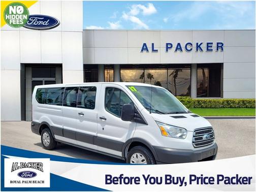 OXFORD WHITE 2017 Ford Transit-350 XLT
