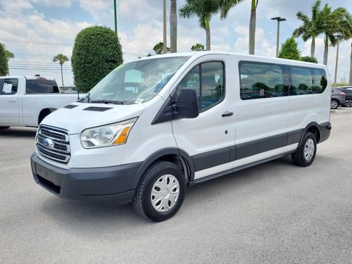 OXFORD WHITE 2017 Ford Transit-350 XLT