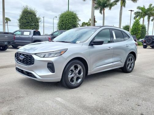ICONIC SILVER METALLIC 2024 Ford Escape ST-LINE